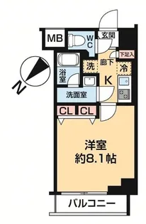 MAXIV西川口SC【1階】の間取り