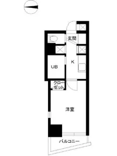 東京都中野区本町6【マンション】の間取り