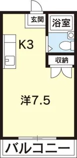 ピュアハイツ【3階】の間取り