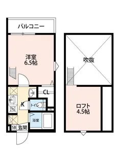 ヴィレッタ成増【3階】の間取り