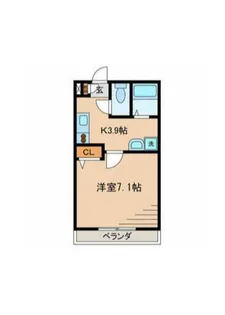 ロンジェヴィッテ【2階】の間取り