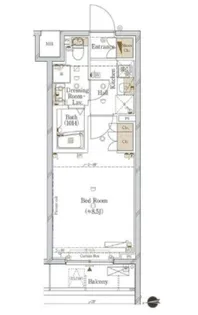 東京都文京区水道2【マンション】の間取り
