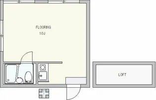クリスタルハウス【2階】の間取り