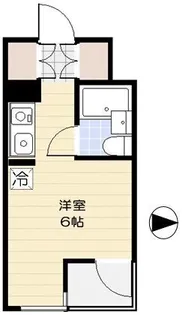 1Rの間取り画像