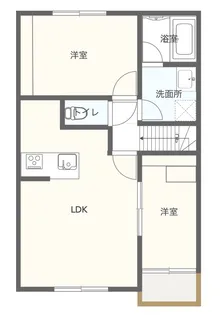 グランツリー下植木【2階】の間取り