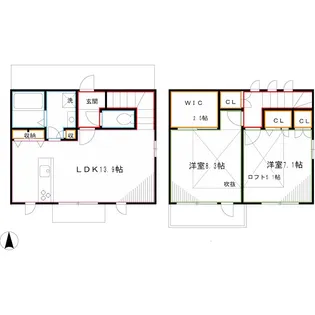 東京都武蔵野市吉祥寺北町3【一戸建】の間取り