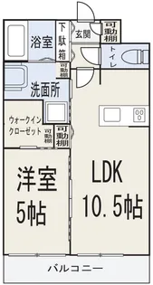 M’s self【1階】の間取り