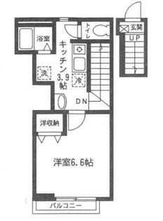 ホワイトハウス【2階】の間取り
