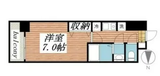 モカネスト久が原【1階】の間取り