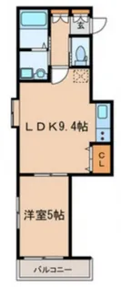 シエスタ【3階】の間取り