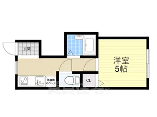 ロイヤルハイツ緑地公園【1階】の間取り
