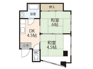 水野ビル【4階】の間取り