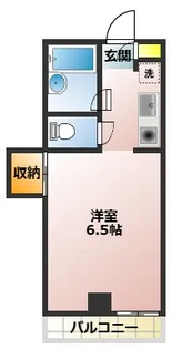 リズ松ヶ丘【2階】の間取り