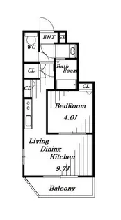 アルカンシエル稲毛【3階】の間取り