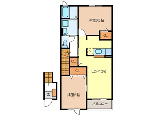 フォレスタ ロヴィーネ 2【2階】の間取り