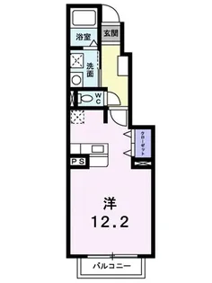 ベル・ジュネス【1階】の間取り
