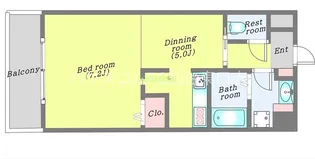 ロンディーヌII【8階】の間取り