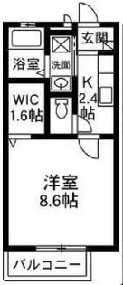 グランベルクA・B【2階】の間取り