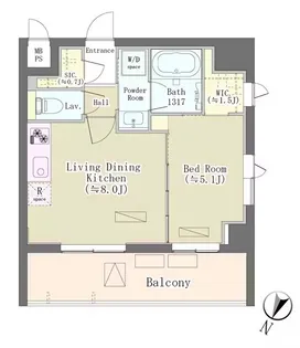 パークレジデンス【3階】の間取り