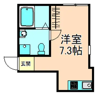 東京都足立区関原3【アパート】の間取り