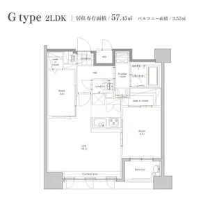 エンクレスト博多STYLE【12階】の間取り