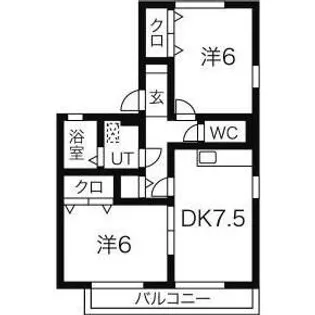 愛知県日進市藤塚5【マンション】の間取り