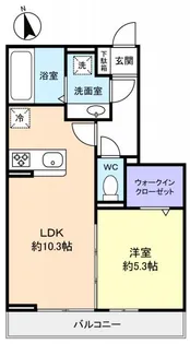 jyuto津田沼I【1階】の間取り