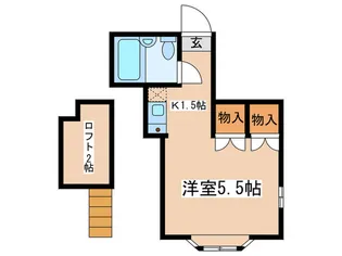 フォレストハウス【1階】の間取り