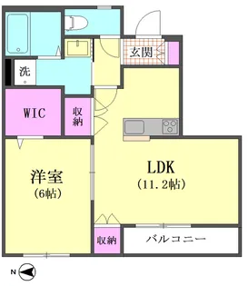 Schwalbe【1階】の間取り