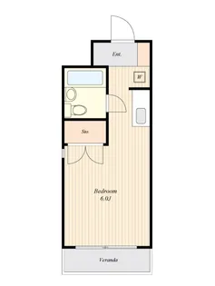 リエス高尾【5階】の間取り