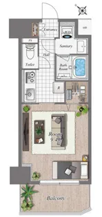 THE ARCTURUS SPICA【2階】の間取り