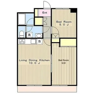 グレイスイセハラ【3階】の間取り