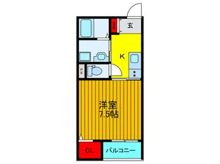 ソウザ枚方I【3階】の間取り