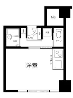 高輪ヒルズ【1階】の間取り