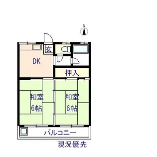 伊井マンション【1階】の間取り