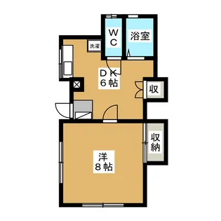 サイトウハイツ【1階】の間取り