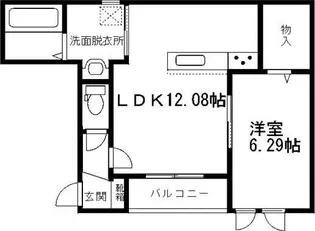 ヴィフレア【2階】の間取り