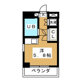 プリオール綱島【5階】の間取り