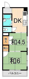 小泉マンション【2階】の間取り