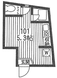 アーバンプレイス東中野IV(フォー)【2階】の間取り
