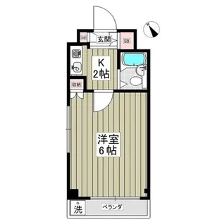 ニュースカイ桜ヶ丘【2階】の間取り