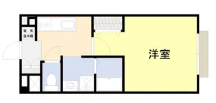フィールグッド卯垣【2階】の間取り