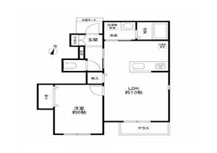 Primavera【1階】の間取り