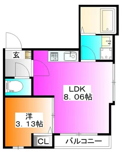 C`est si bon【3階】の間取り