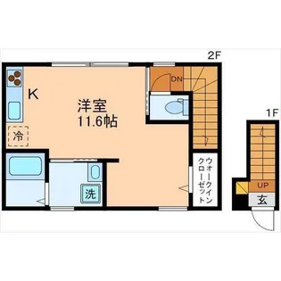 セシボン11【2階】の間取り