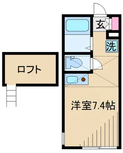 GAパーク日吉【1階】の間取り