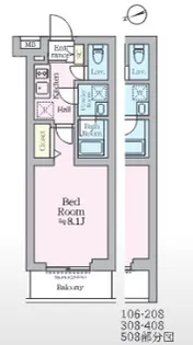 アイルグランデ川口【2階】の間取り