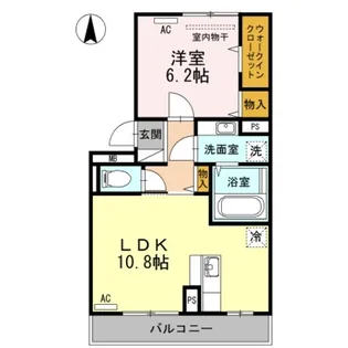 Clair Pine【3階】の間取り