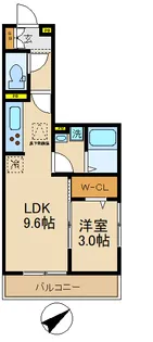 K’s room(ケーズルーム)【3階】の間取り