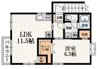 メゾンK成城【2階】の間取り